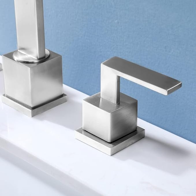 Brushed Nickel Bathroom Faucet