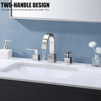 Brushed Nickel Bathroom Faucet