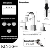 Brushed Nickel Bathroom Faucet