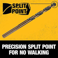 Drill Bit Set, 3-Flats Shank