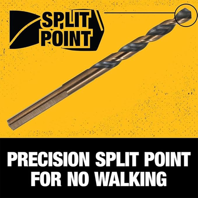 Drill Bit Set, 3-Flats Shank