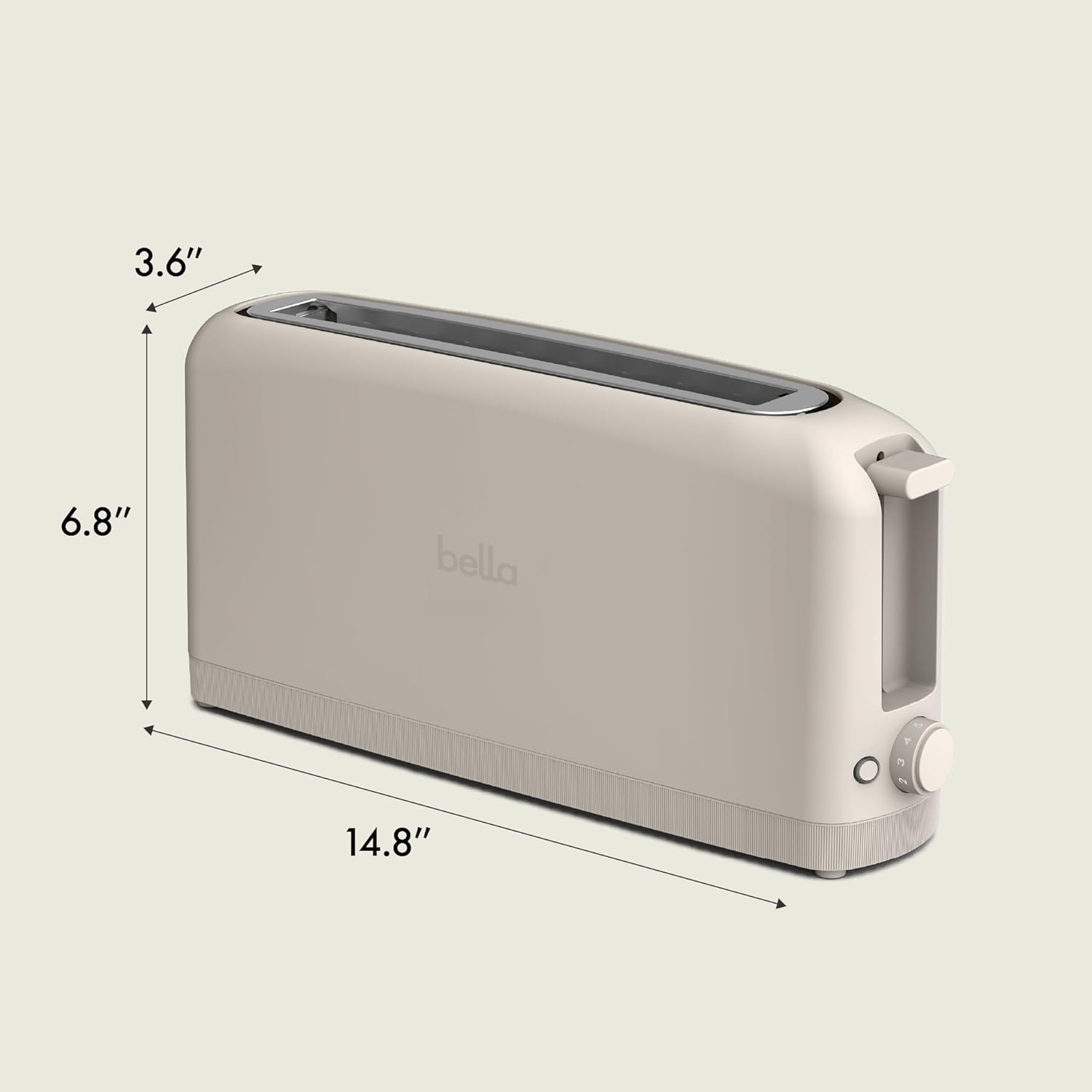bella 2 Slice Slim Toaster