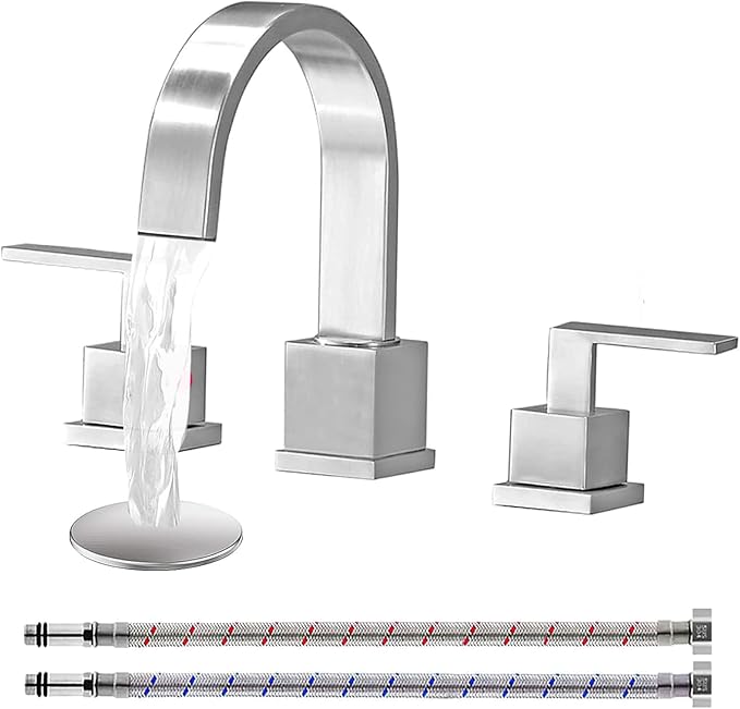 Brushed Nickel Bathroom Faucet