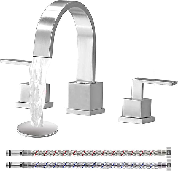 Brushed Nickel Bathroom Faucet