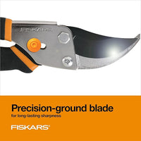 Gardening Scissors with Sharp, Rust Resistant Steel Blade