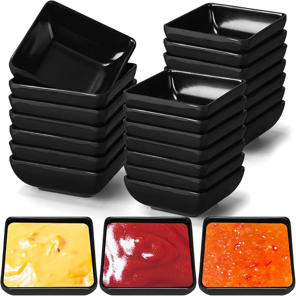 Domensi 24 Pcs Dipping Sauce Bowls