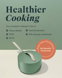 Nonstick Ceramic Sauce Pan with Lid