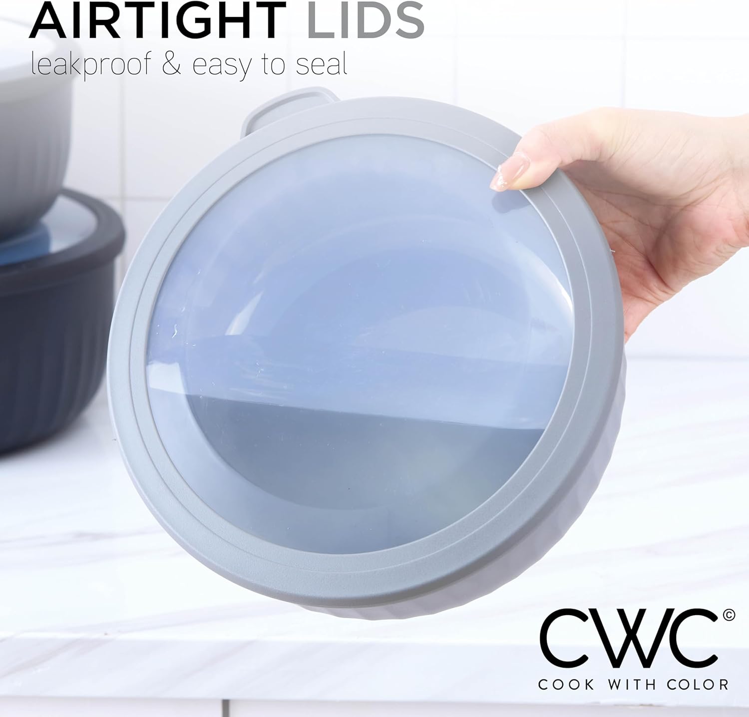 COOK WITH COLOR Prep Bowls with Lids