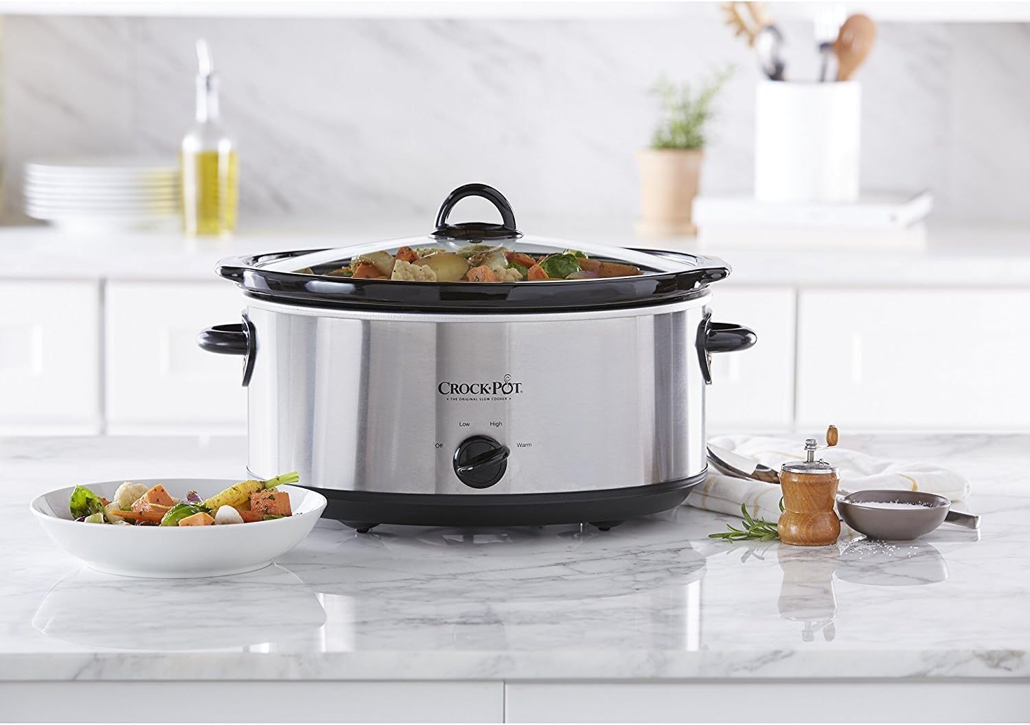 7 Quart Oval Manual Slow Cooker