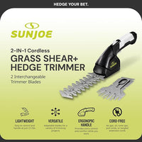 Cordless Grass Shears and Trimmer