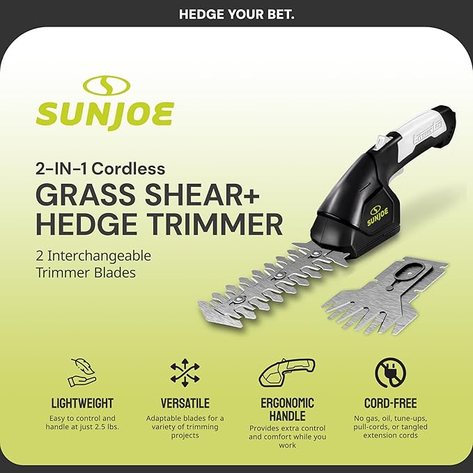 Cordless Grass Shears and Trimmer