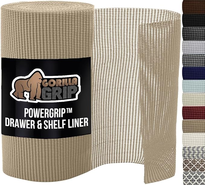 Power Grip Drawer Shelf and Cabinet Liner