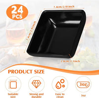 Domensi 24 Pcs Dipping Sauce Bowls
