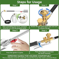 Propane Torch Weed Burner