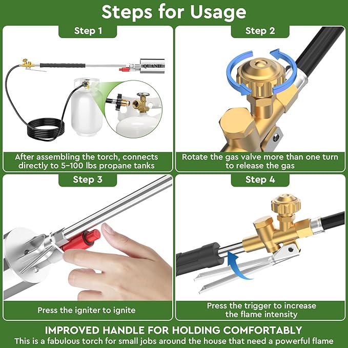 Propane Torch Weed Burner
