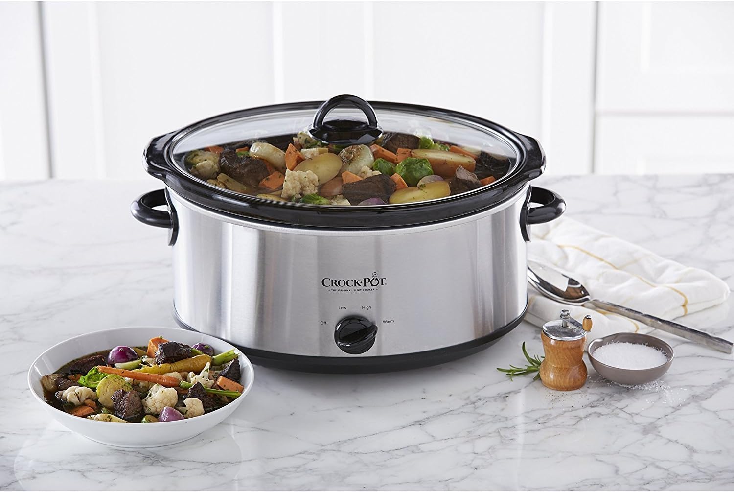 7 Quart Oval Manual Slow Cooker