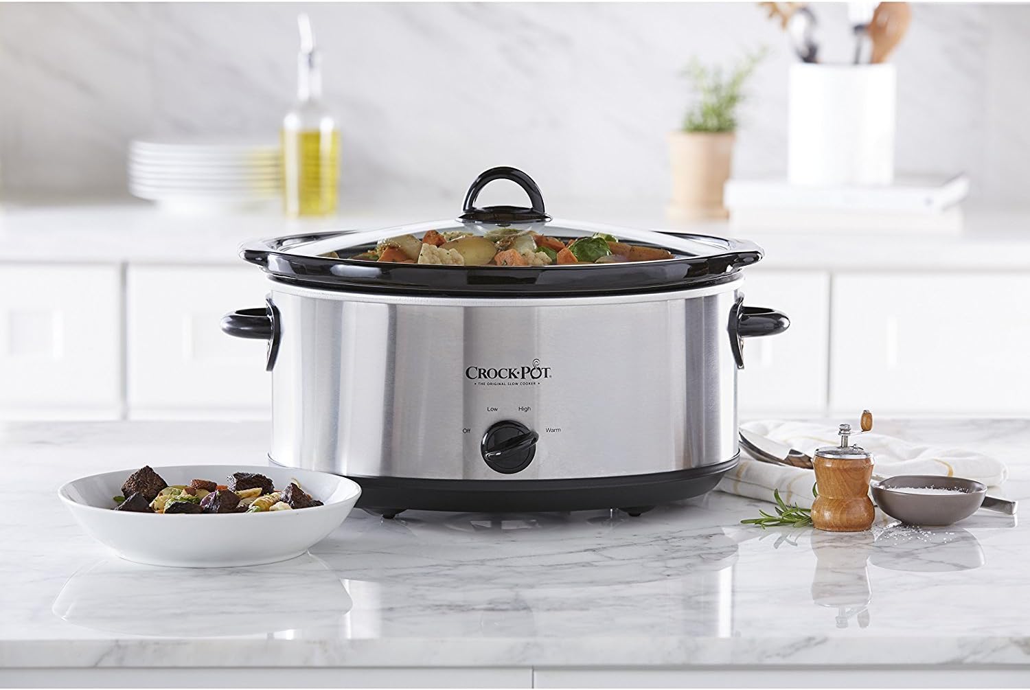 7 Quart Oval Manual Slow Cooker