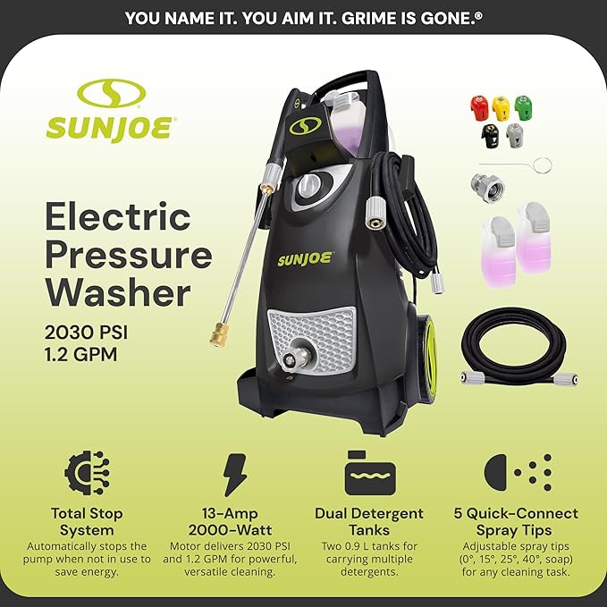 Sun Joe Electric Pressure Power Washer