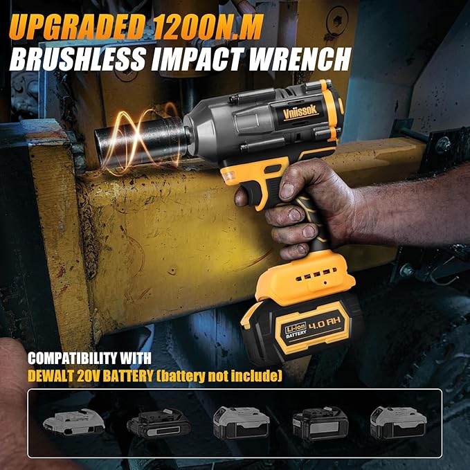 Cordless Impact Wrench 1/2 inch