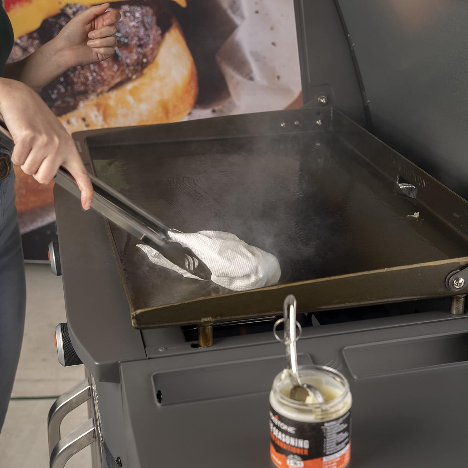 Griddle Conditioner Kit 2-in-1
