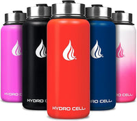 Stainless Steel Insulated Water Bottle with Straw